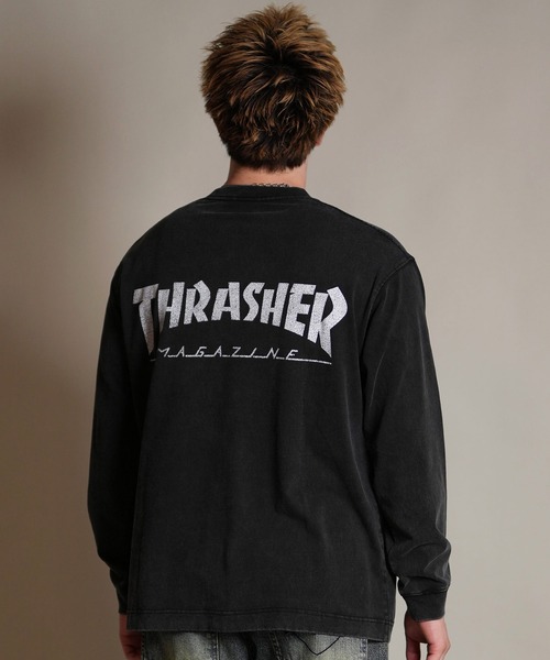 THRASHER（スラッシャー） tシャツ 長袖 Tシャツ ロンT バックプリント