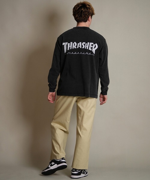 THRASHER（スラッシャー） tシャツ 長袖 Tシャツ ロンT バックプリント