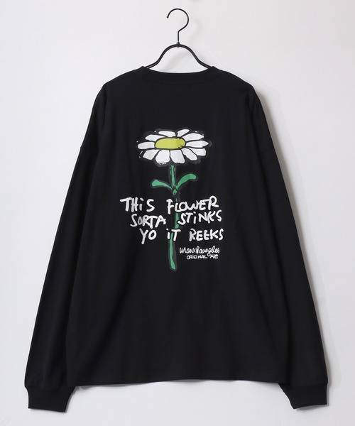 「Mark Gonzales」 長袖Tシャツ M ブラック系その他3 メンズ