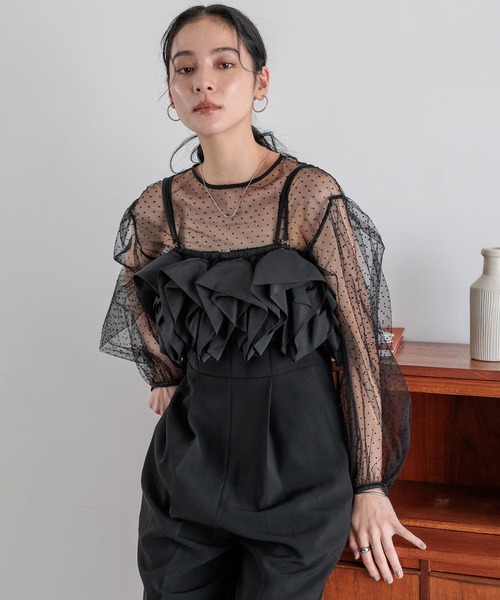 LOWRYSFARM フリルビスチェ LOWRYS FARM｜フリルビスチェ | Rakuten Fashion(楽天