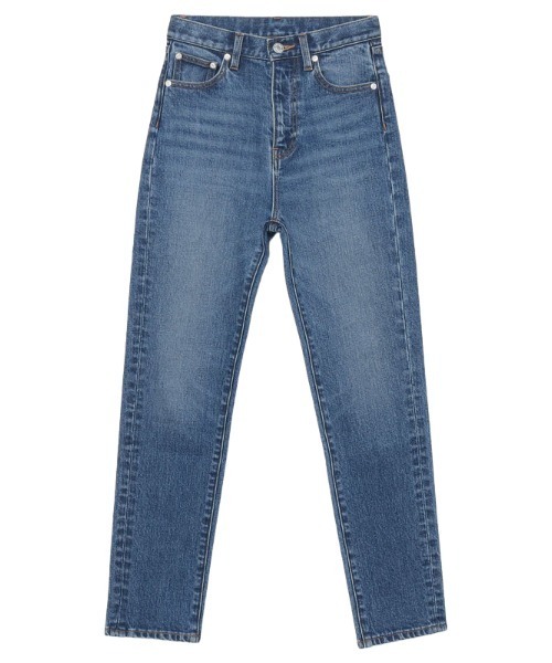 [anuans] обработка Denim брюки 1 голубой женский 