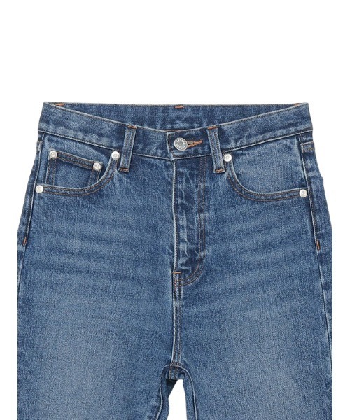 [anuans] обработка Denim брюки 1 голубой женский 