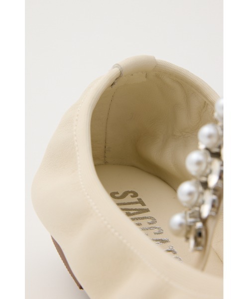 STACCATO（スタッカート） バレエシューズ パンプス ビジューベルト