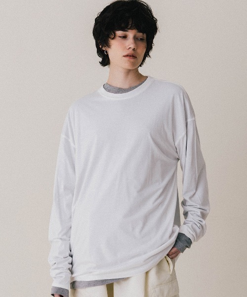 CREDONA（クレドナ） tシャツ 「THE C」 OVER L/S TEE/オーバーロング