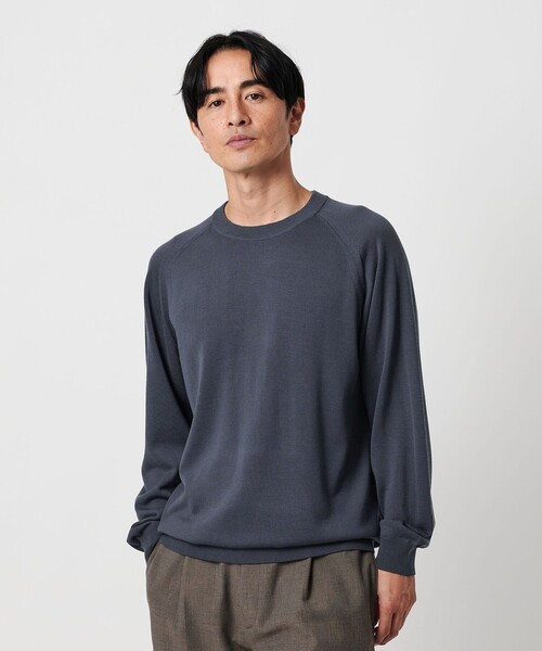 BEAUTY＆YOUTH UNITED ARROWS セーター ニット SUPER130 ウール クルー