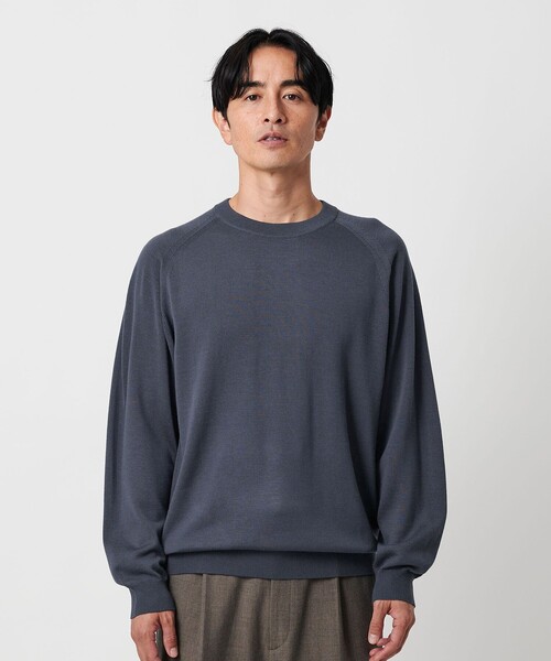 BEAUTY＆YOUTH UNITED ARROWS セーター ニット SUPER130 ウール クルー