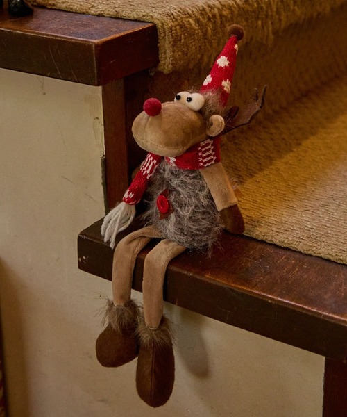 niko and…（ニコアンド） インテリア 「2025Xmas」足ブラトナカイ