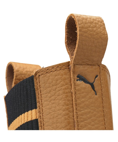 「PUMA」 ショートブーツ 24.5cm タン レディース_画像9