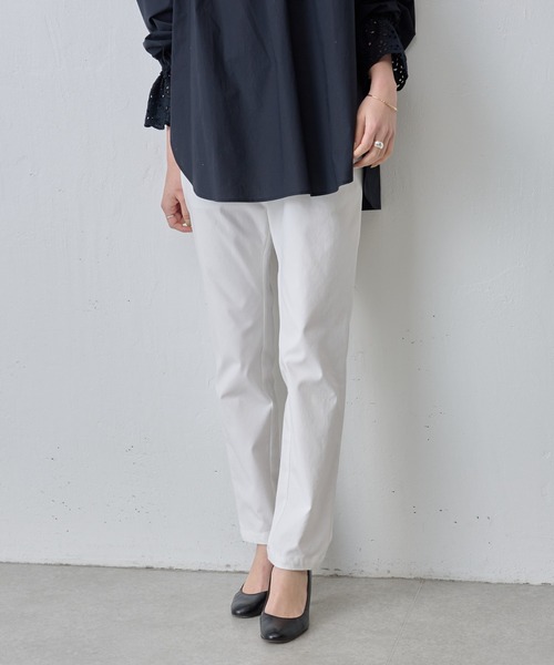 BEARDSLEY ホワイトパンツ BEARDSLEY（ビアズリー） イージーパンツ 2 ホワイト レディース