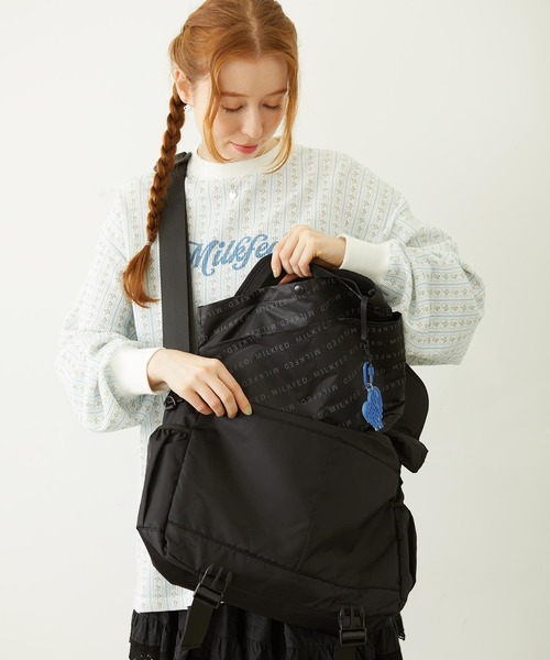 MILKFED.（ミルクフェド） バッグインバッグ エコバッグ MEDIUM BAG