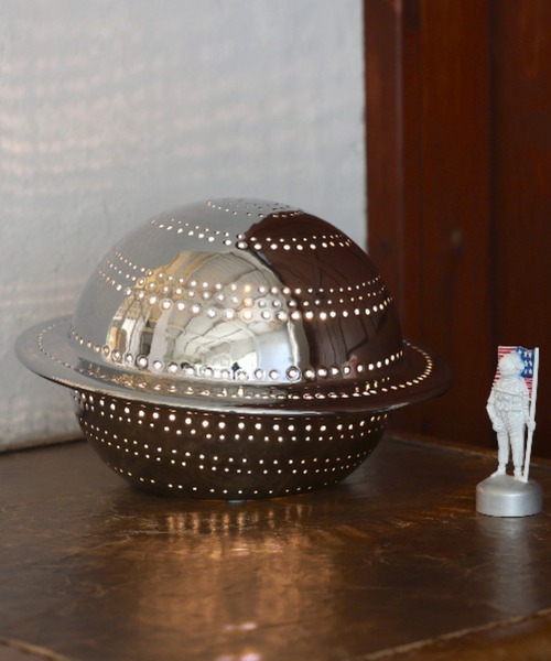 DULTON(ダルトン) 照明 PORCELAIN SATURN LIGHT CHROME/卓上ランプ DULTON(ダルトン) 照明 PORCELAIN SATURN LIGHT CHROME/卓上ランプ