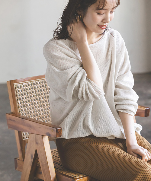 長袖ニット　ベージュ SHIPS（シップス） 長袖ニット MEDIUM ベージュ メンズ : ZOZOTOWN