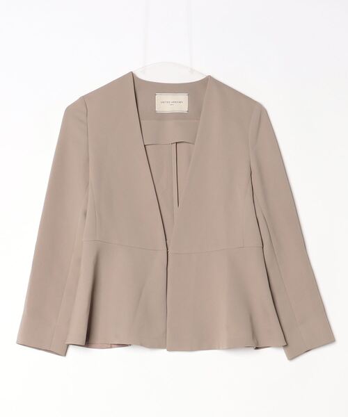 UNITED ARROWS（ユナイテッドアローズ） ノーカラージャケット 34