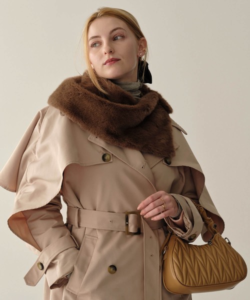 ZAKKA-BOX（ザッカボックス） ネックウォーマー スヌード ミンクライク