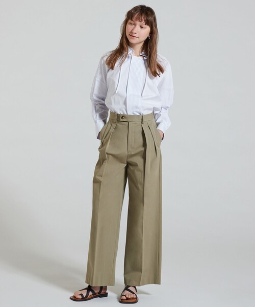 美品 トゥモローランド マカフィー ギャザーカラーブラウス ホワイト 長袖 楽天市場】【中古】美品 MACPHEE マカフィー トゥモローランド フリル