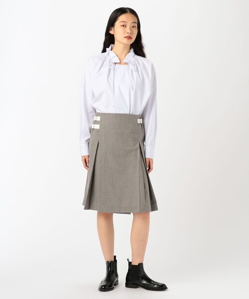 TOMORROWLAND（トゥモローランド） 「MACPHEE」長袖ブラウス 36