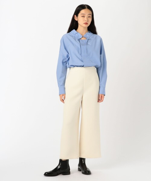 TOMORROWLAND（トゥモローランド） 「MACPHEE」長袖ブラウス 36