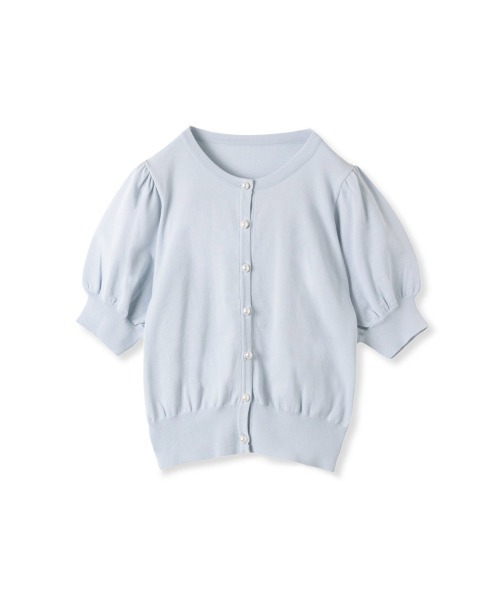 「QUEENS COURT」 半袖ニット M ブラック レディース_画像3