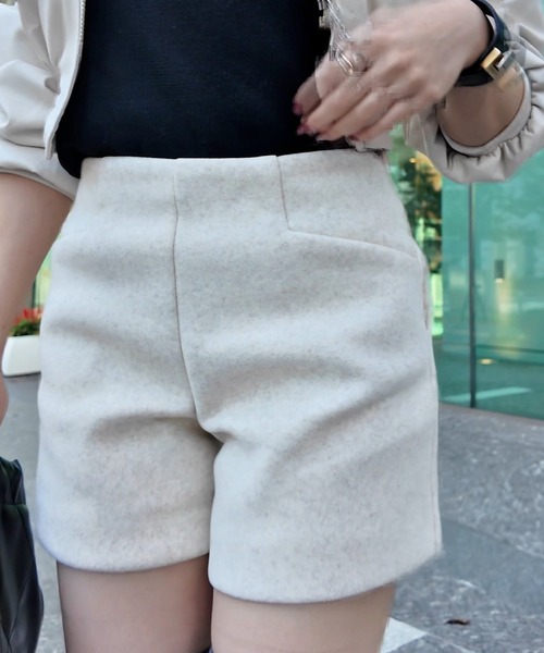THEODORIC.dy（セオドリックディ） パンツ メルトンウールmixショート