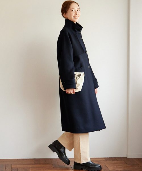 JOURNAL STANDARD relume ネイビーコート サイズ38 JOURNAL STANDARD relume（ジャーナルスタンダード レリューム