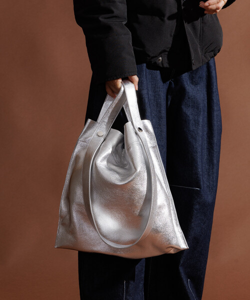 「FREAK'S STORE」 トートバッグ ONE SIZE シルバー レディース