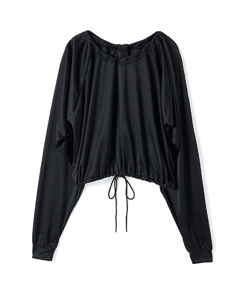 「PERVERZE」 長袖カットソー ONE SIZE ブラック レディース_画像3
