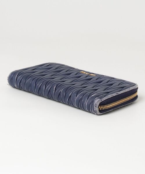 miu miu（ミュウミュウ） 財布 - ブルー レディース : ZOZOTOWN Yahoo