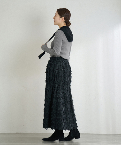 IENA EXメリノリブ クルーネックプルオーバー ニット IENA｜EXメリノリブ クルーネックプルオーバー | Rakuten Fashion(楽天