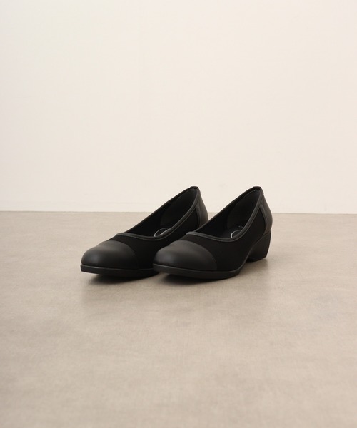 「FUNALIVE」 パンプス 22.5 ブラック レディース_画像2