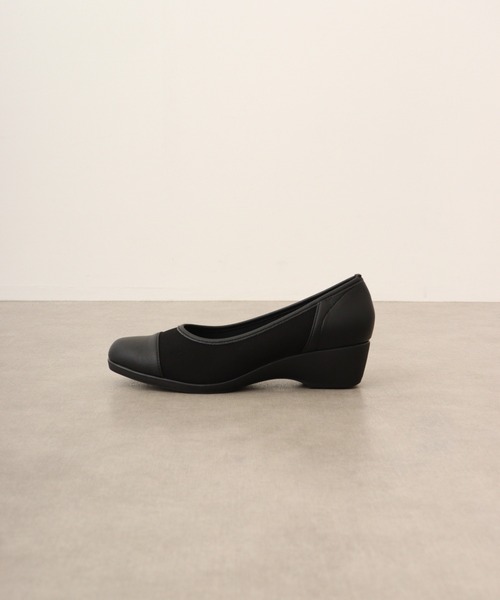 「FUNALIVE」 パンプス 22.5 ブラック レディース_画像3