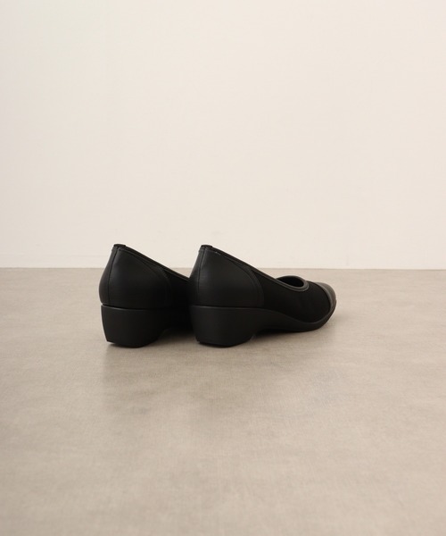「FUNALIVE」 パンプス 22.5 ブラック レディース_画像5