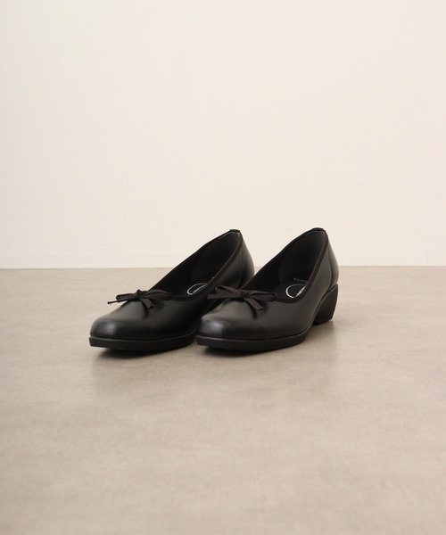 「FUNALIVE」 パンプス 22.5 ブラック レディース_画像8