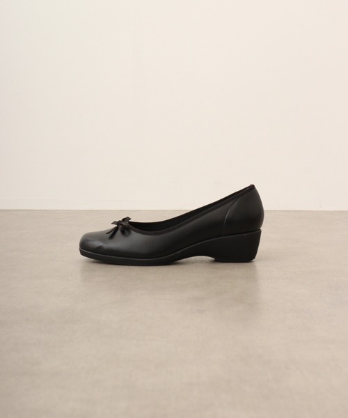 「FUNALIVE」 パンプス 22.5 ブラック レディース_画像9