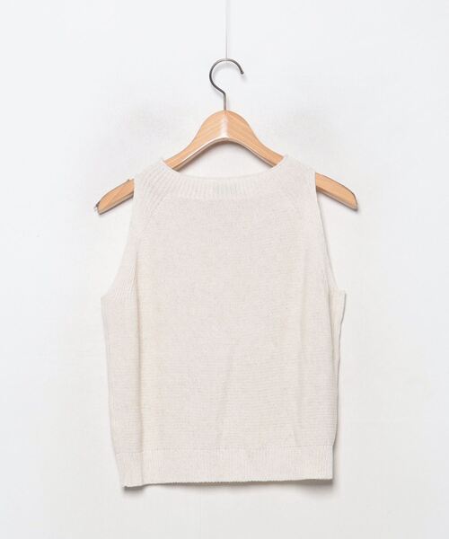 「CANAL JEAN」 「El mar」ノースリーブニット ONE SIZE アイボリー レディース_画像2