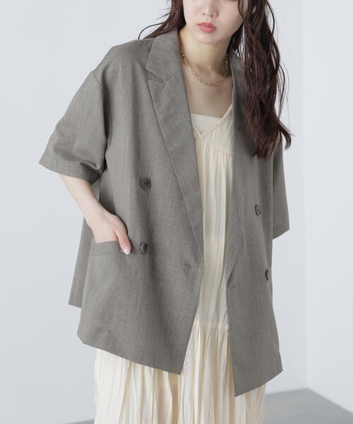 「FREE'S MART」 ジャケット MEDIUM グレー レディース_画像5