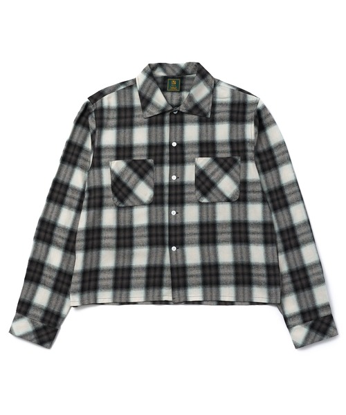 Noen（ノエン） シャツ オンブレチェックシャツ メンズ レディース