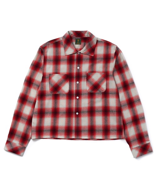 NOON GOONS ヌーングーンズ オンブレチェック シャツ おまけ付き！ Noen（ノエン） シャツ オンブレチェックシャツ メンズ レディース