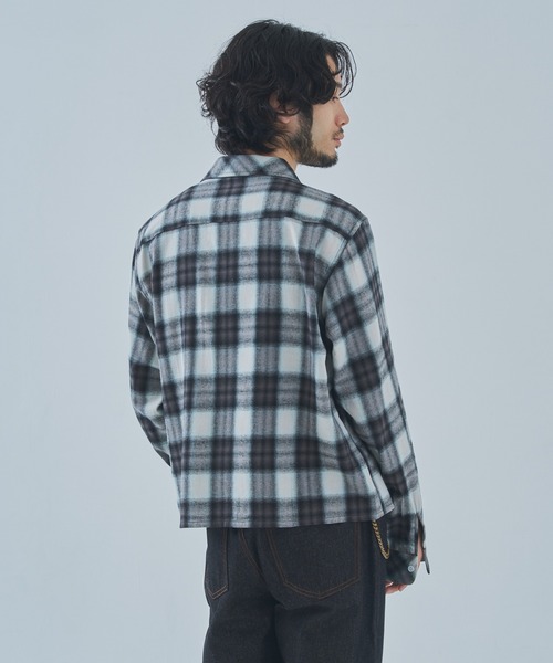 Noen（ノエン） シャツ オンブレチェックシャツ メンズ レディース