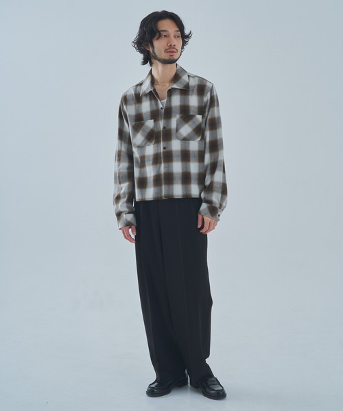 NOON GOONS ヌーングーンズ オンブレチェック シャツ おまけ付き！ Noen（ノエン） シャツ オンブレチェックシャツ メンズ レディース