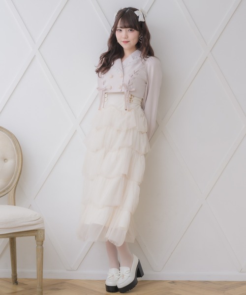 ROJITA（ロジータ） ワンピース テーラードドッキングワンピース