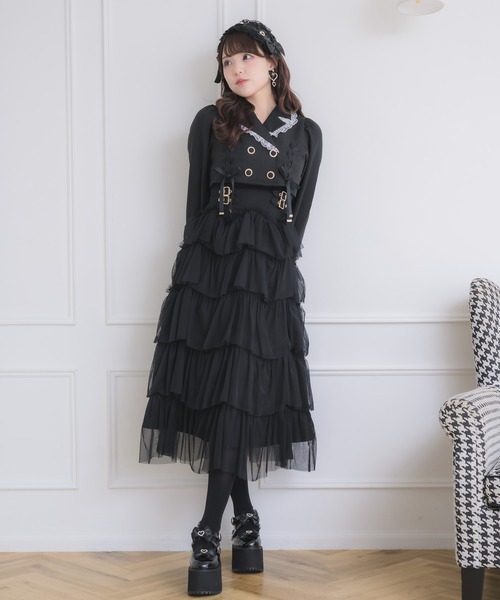 ROJITA（ロジータ） ワンピース テーラードドッキングワンピース