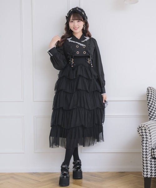 ROJITA（ロジータ） ワンピース テーラードドッキングワンピース