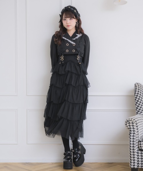 ROJITA（ロジータ） ワンピース テーラードドッキングワンピース