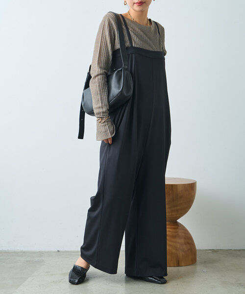 「Jena espace merveilleux」 長袖ニット FREE ブラウン レディース_画像2