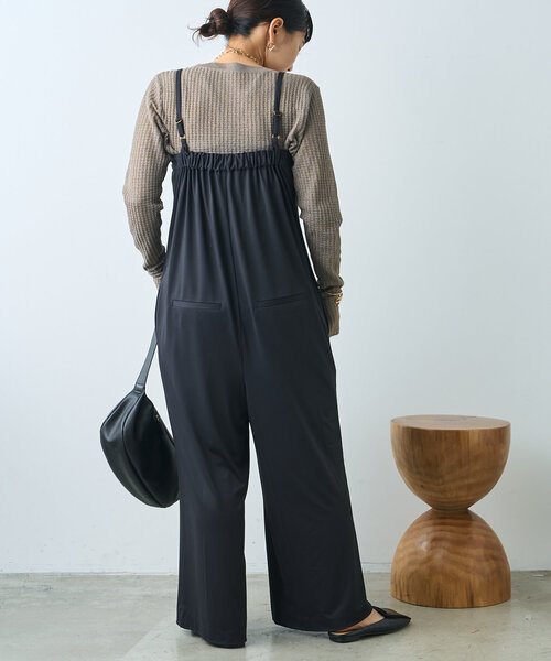 「Jena espace merveilleux」 長袖ニット FREE ブラウン レディース_画像3