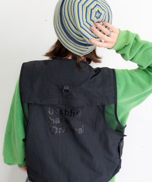 bashful base Oriental ベスト ジレ 「bbO」ユーティリティマルチ bashful base Oriental ベスト ジレ 「bbO」ユーティリティマルチ