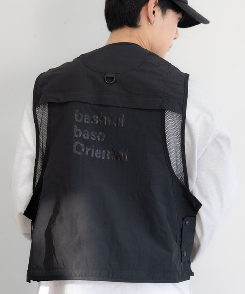 bashful base Oriental ベスト ジレ 「bbO」ユーティリティマルチ 