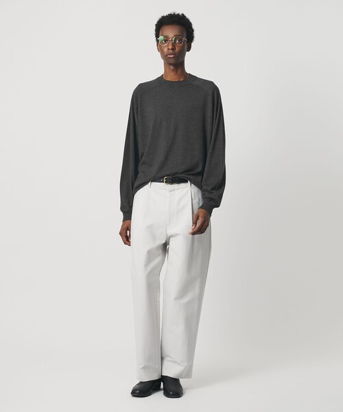 H United Arrowsカシミヤネックセーター S 新品未使用 BEAUTY＆YOUTH UNITED ARROWS セーター ニット 「OWNESS」18ゲージ