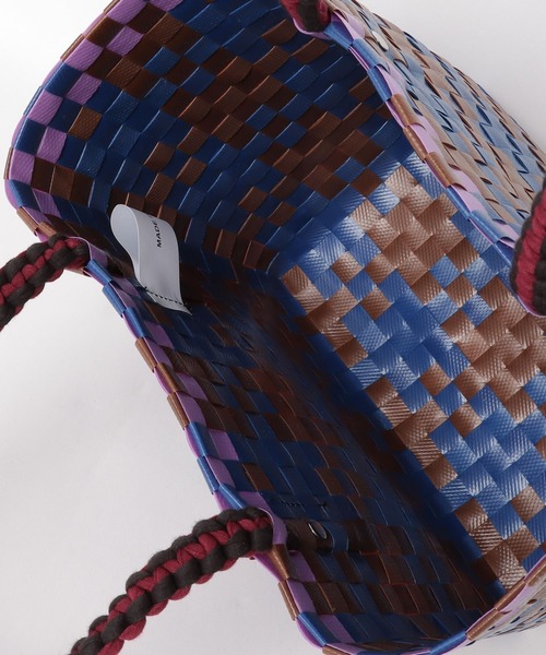 「MARNI MARKET」 かごバッグ FREE ブルー系その他 レディース_画像5