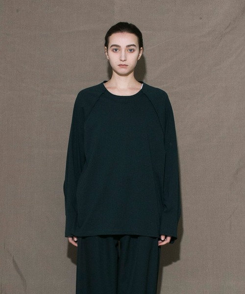 「my beautiful landlet」 長袖Tシャツ 0 オフホワイト メンズ_画像3